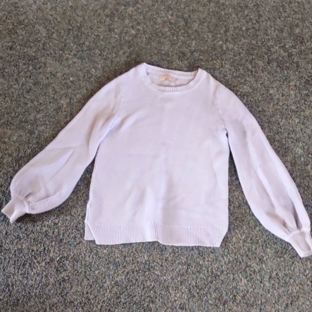 Puff wrist sweater